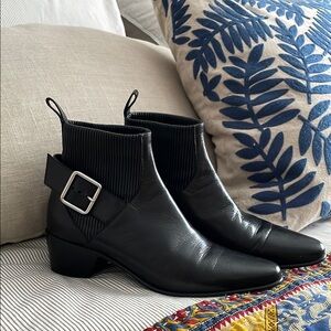 Pierre Hardy Black Leather Ankle Bootss